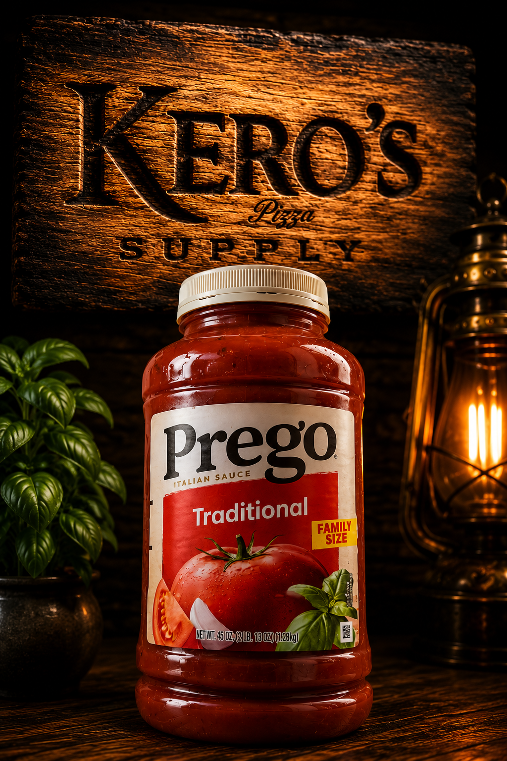 Salsa de Tomate Tradicional Prego (Tamaño Familiar) - Imagen Vertical